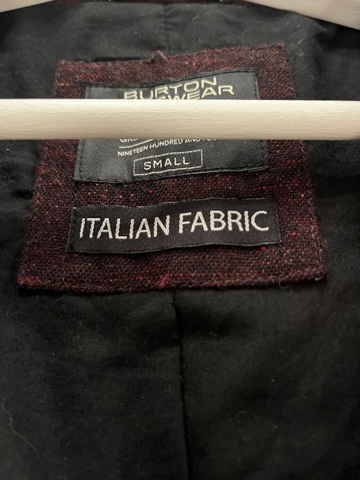 Marynarka welniana z jedwabiem.