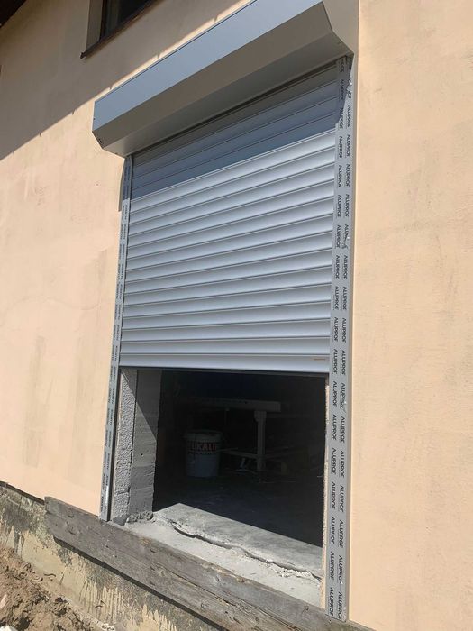 BRAMA ROLETA GARAŻOWA drzwi garażowe rolowane NA WYMIAR