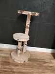 Drapak dla kota, patera, kwietnik, stojak brzoza, z brzozy   70cm