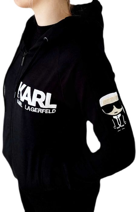 Dres Komplet damski Karl Lagerfeld czarny XL