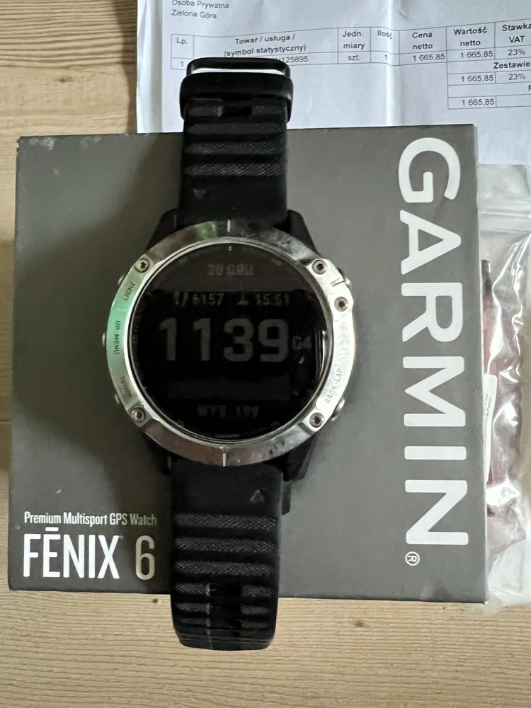 GARMIN fenix 6 używany.