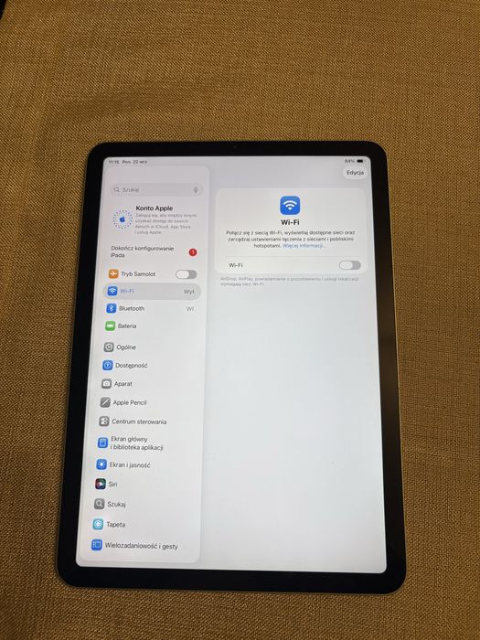 Ipad Air 4 Generacji 2020r.