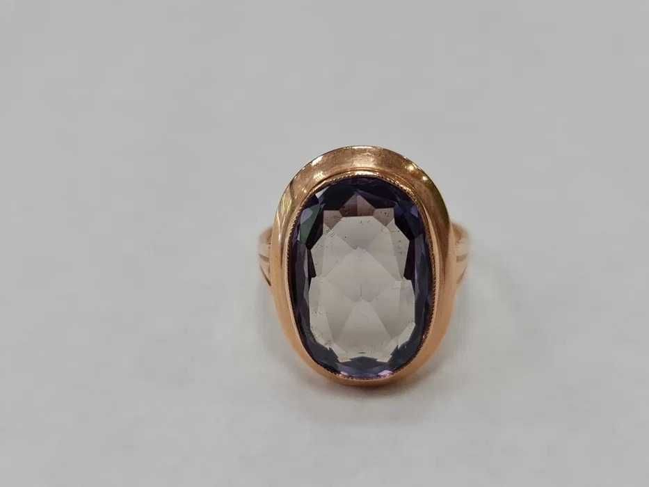 II poł. XX wieku! Złoty pierścionek/583/7.50g/R19