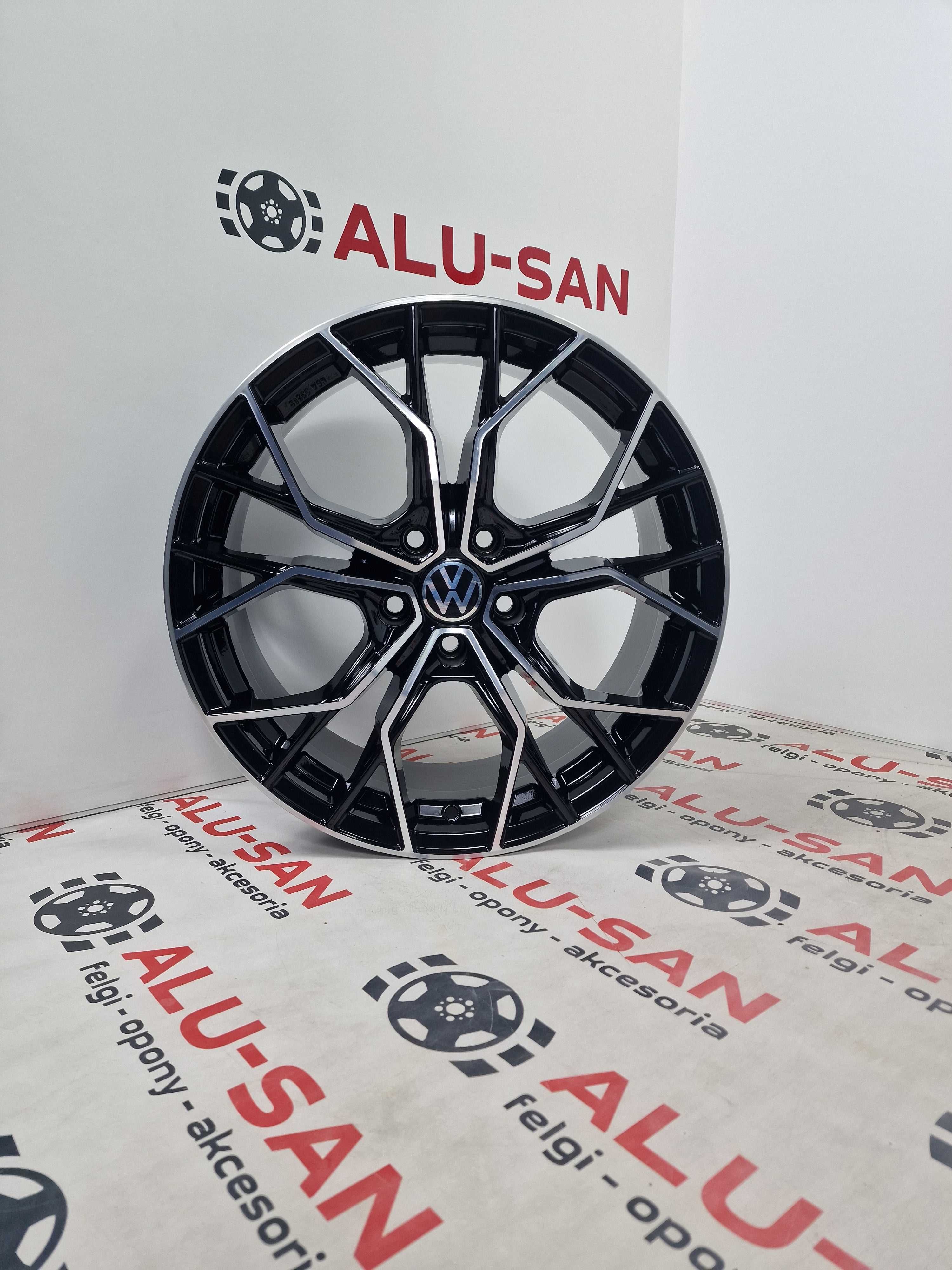 Nowe alufelgi VW 18" 5x112 PASSAT B5 B6 B7 B8 CC SCIROCCO-Czarne