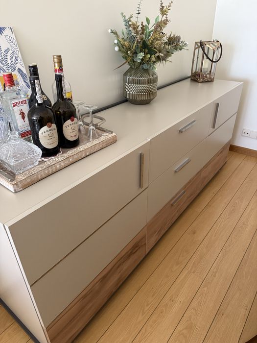 Conjunto movel de TV e Aparador sala