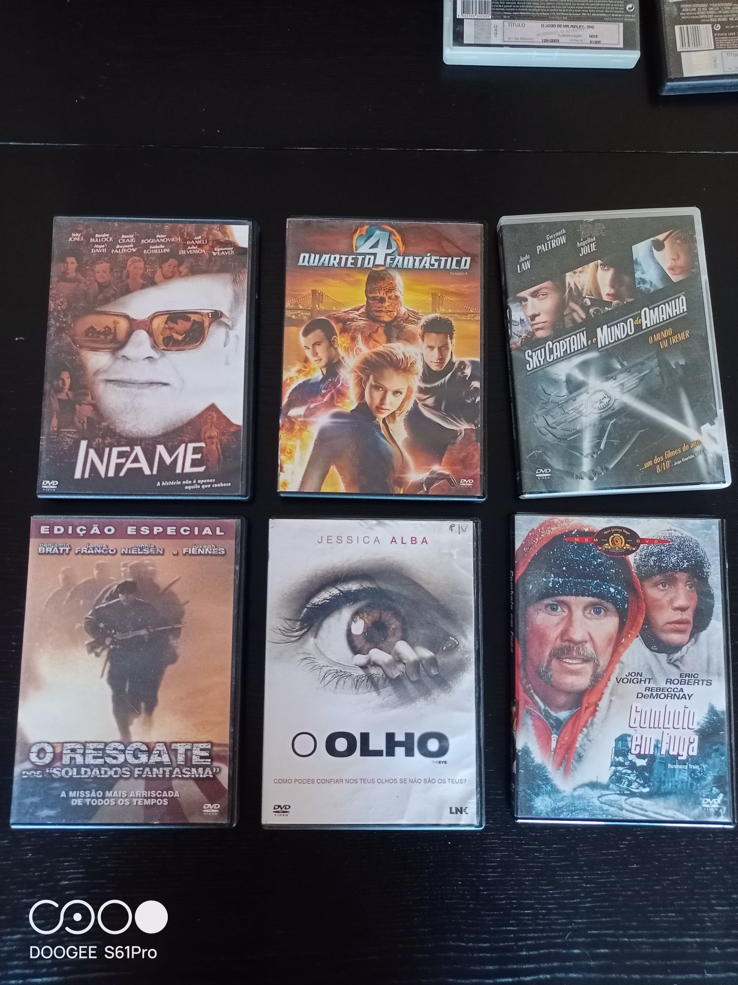 Conjunto 24 filmes DVD