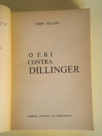 FBI contra Dillinger de John Toland