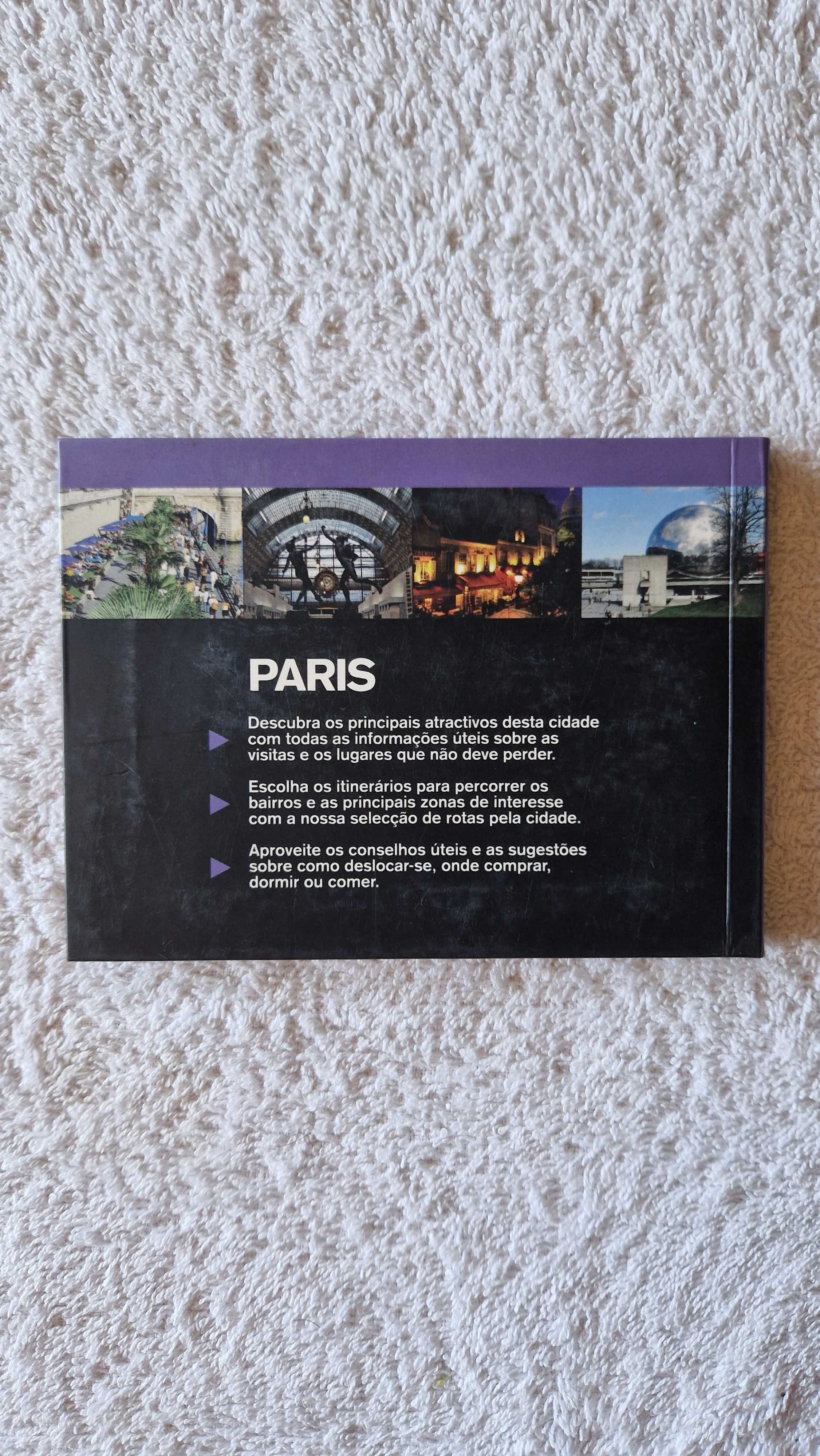 Livro "Guia Pop-Up Paris"