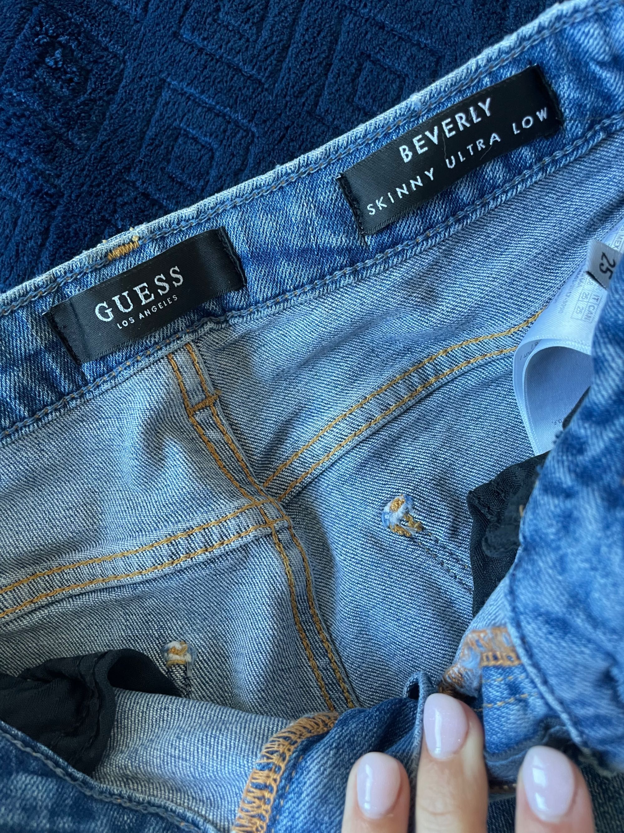 Jeansy denim guess