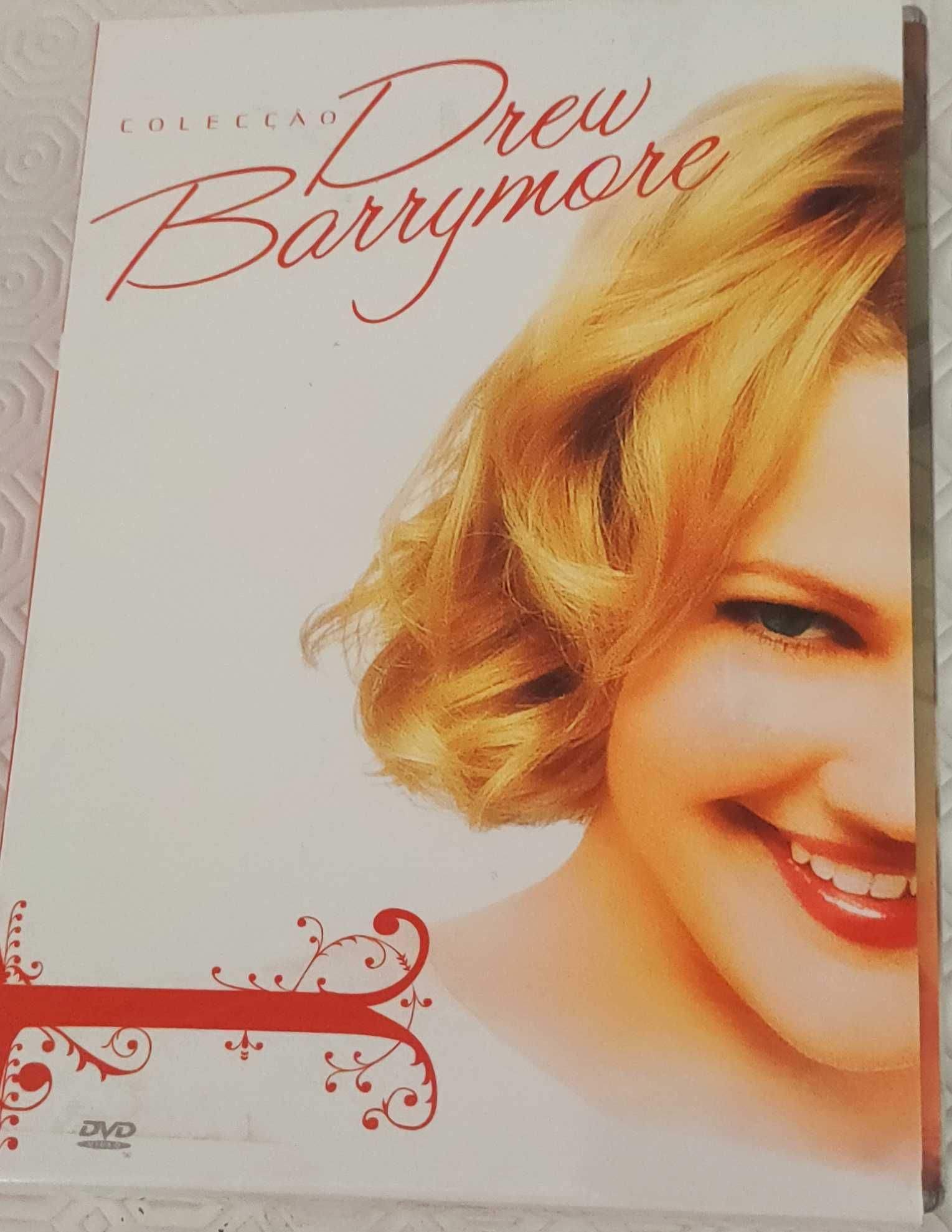Caixa DVD's Drew Barrymore 3 filmes