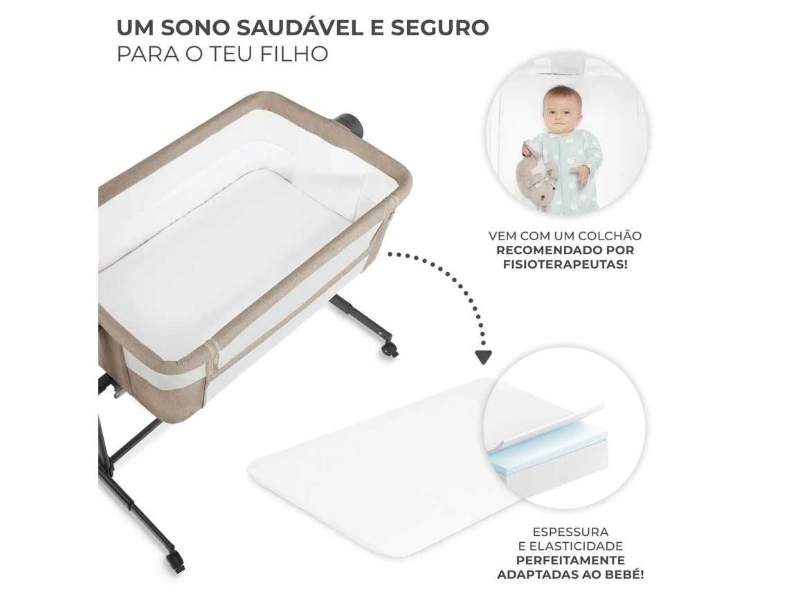Berço Co-Slepping KINDERKRAFT Neste Up 2 Bege