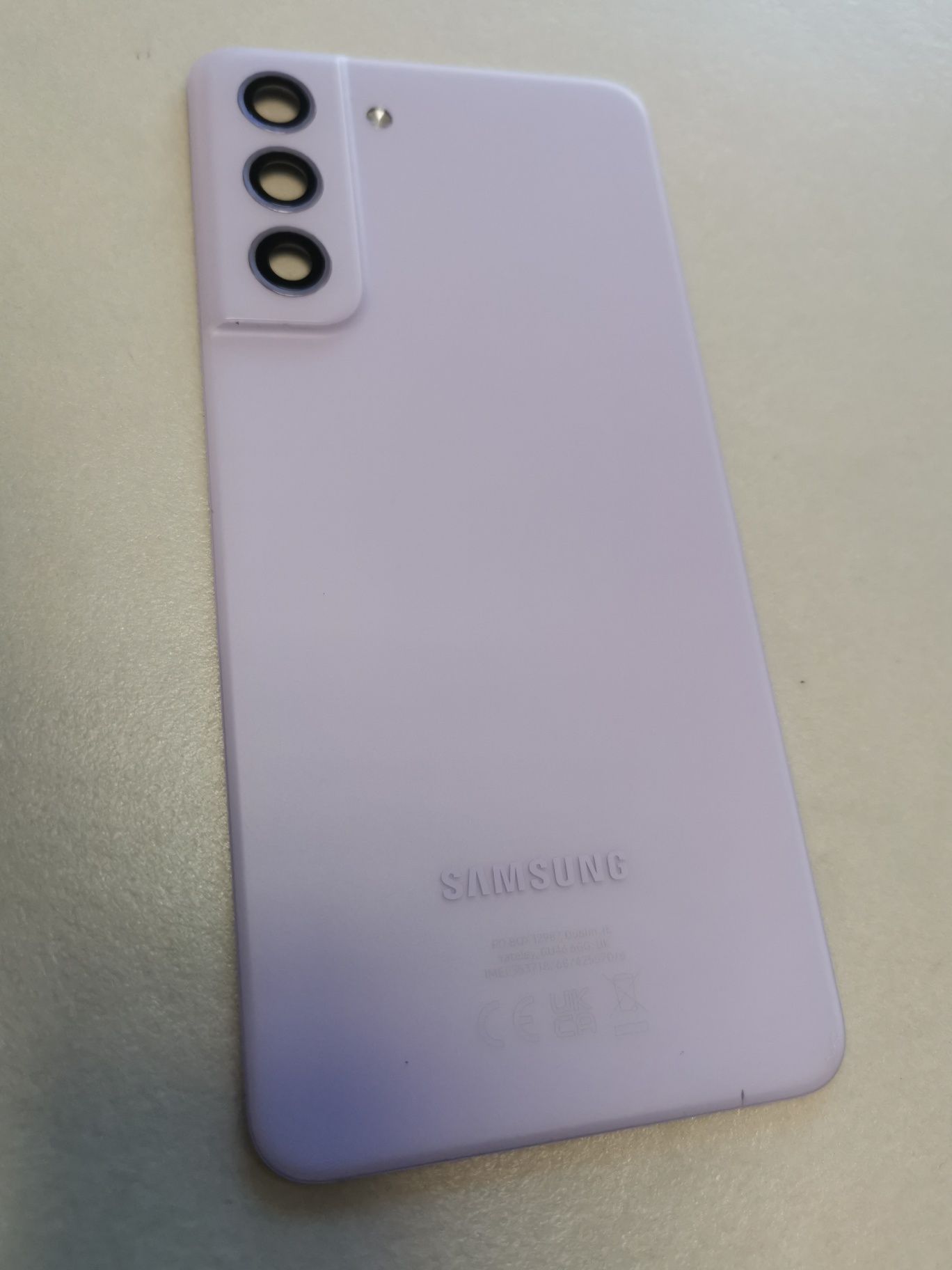 Oryginalna klapka baterii tył Samsung Galaxy S21 FE fioletowy Grade A-