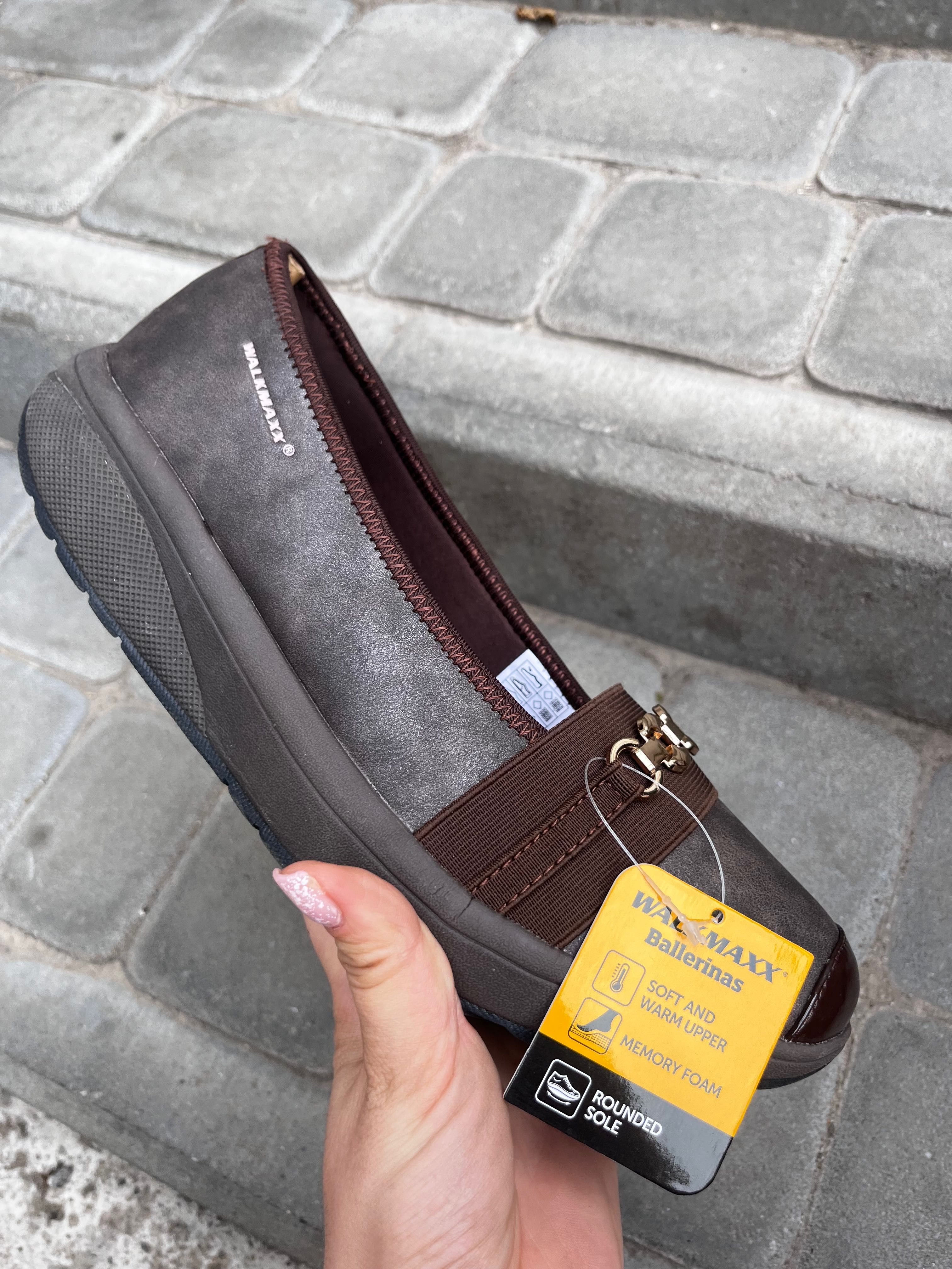 Ортопедичне взуття НОВЕ (туфлі-балетки) WALKMAXX