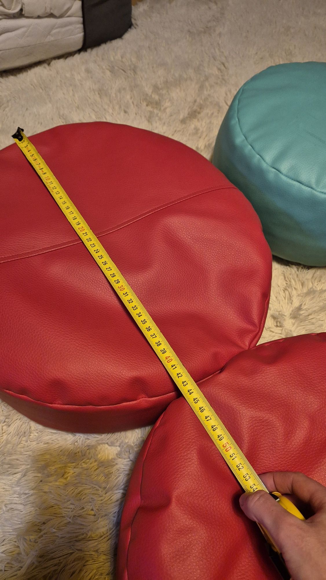 Pufy roller podnóżek 40x18 6 sztuk