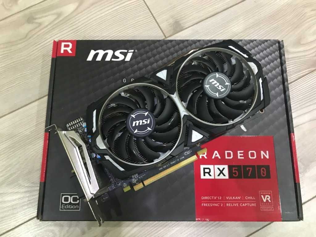 MSI Radeon RX 570 ARMOR OC 4GB