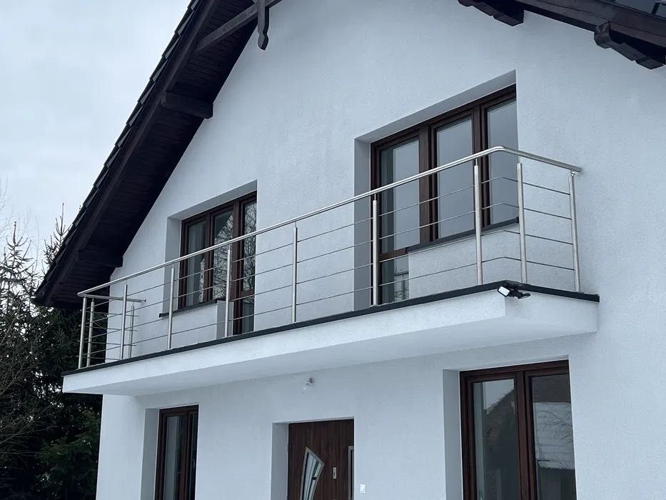 Balustrady nierdzewne zabezpieczenia okienne