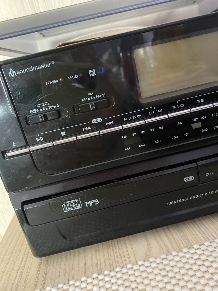 Wieża soundmaster mgr 4850 cd gramofon