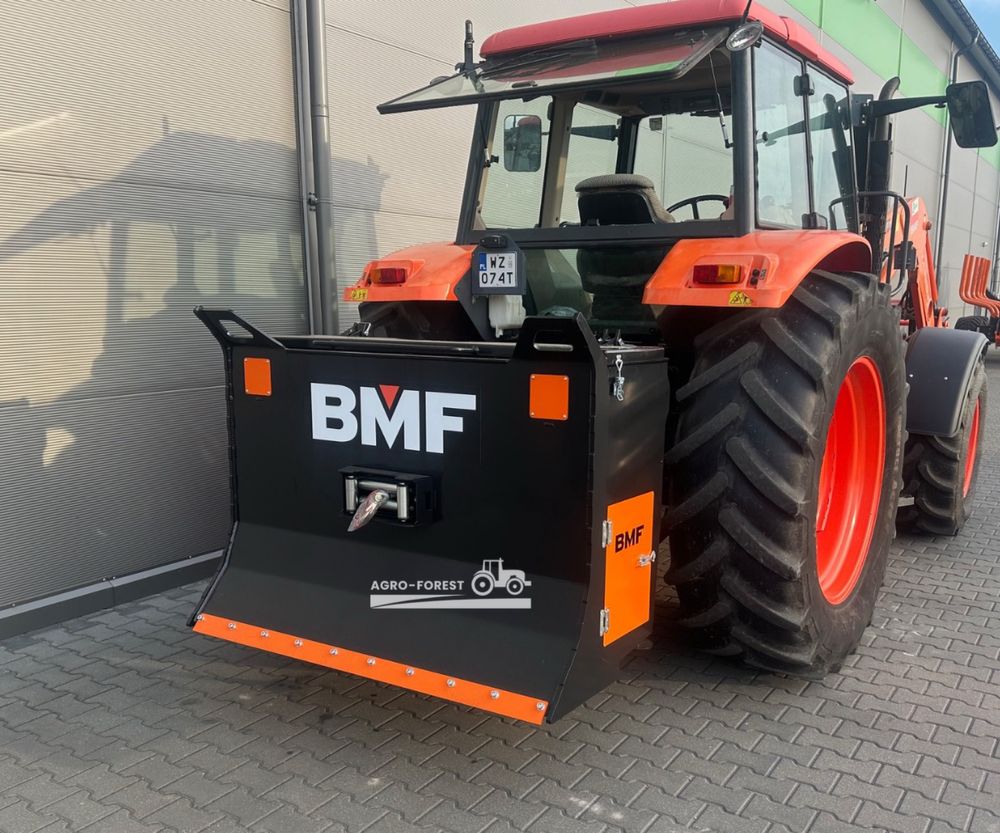 BMF Skrzynia Leśna Box z wciągarką Leśna 5t Hardox do Przyczepa BMF