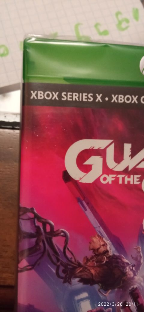 Marvel Guardians od the Galaxy Xbox one nowa