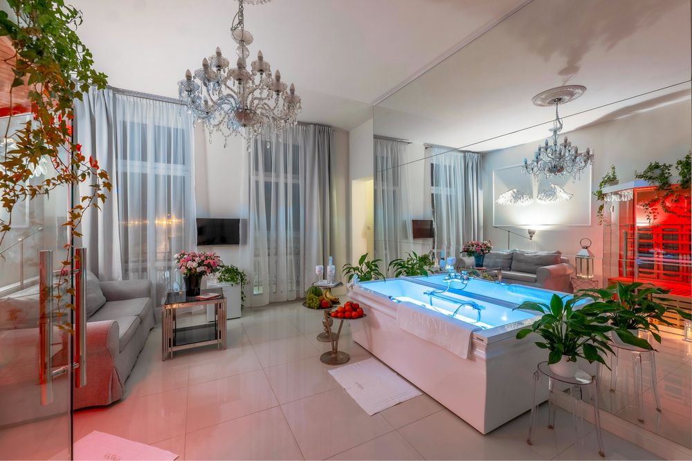 Apartament Sensual JACUZZI SAUNA Poznań Centrum Sylwester Święta