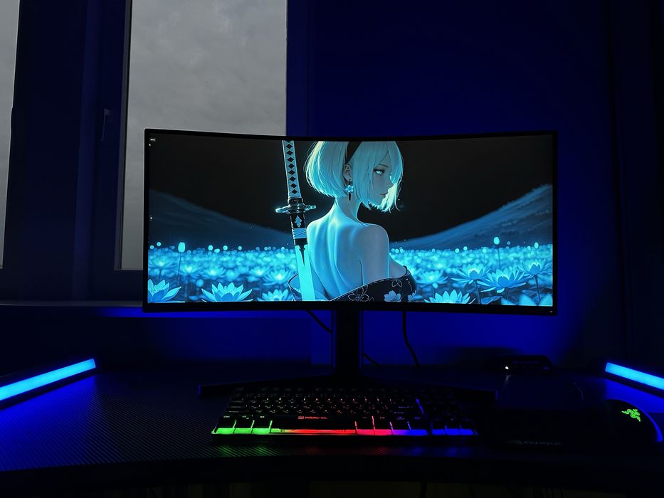 Игровой 34ʺ 144гц WQHD изогнутый монитор Xiaomi 1ms