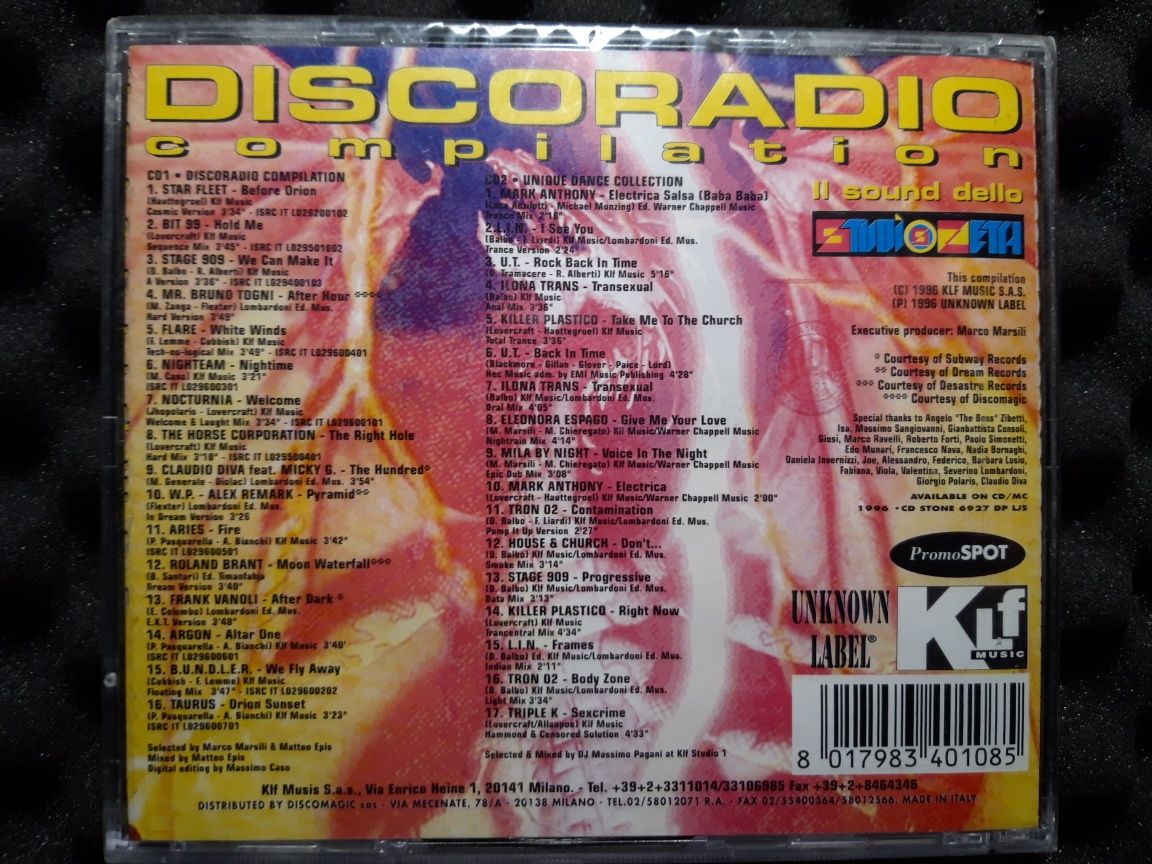 Discoradio Compilation (2xCD, 1996, FOLIA)
