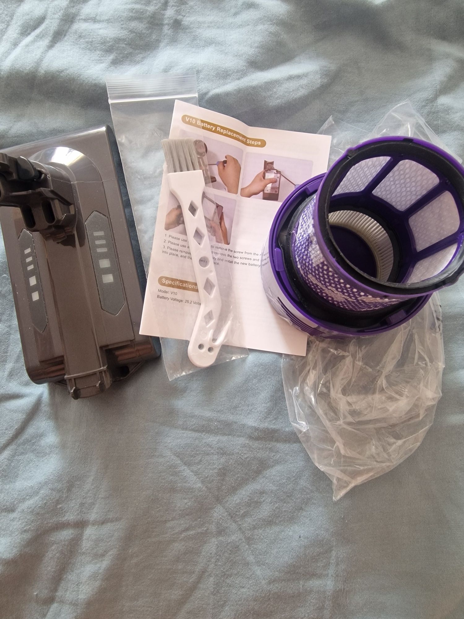 Акумулятор, батарея для Dyson Vi0, 5000mAh + фільтр