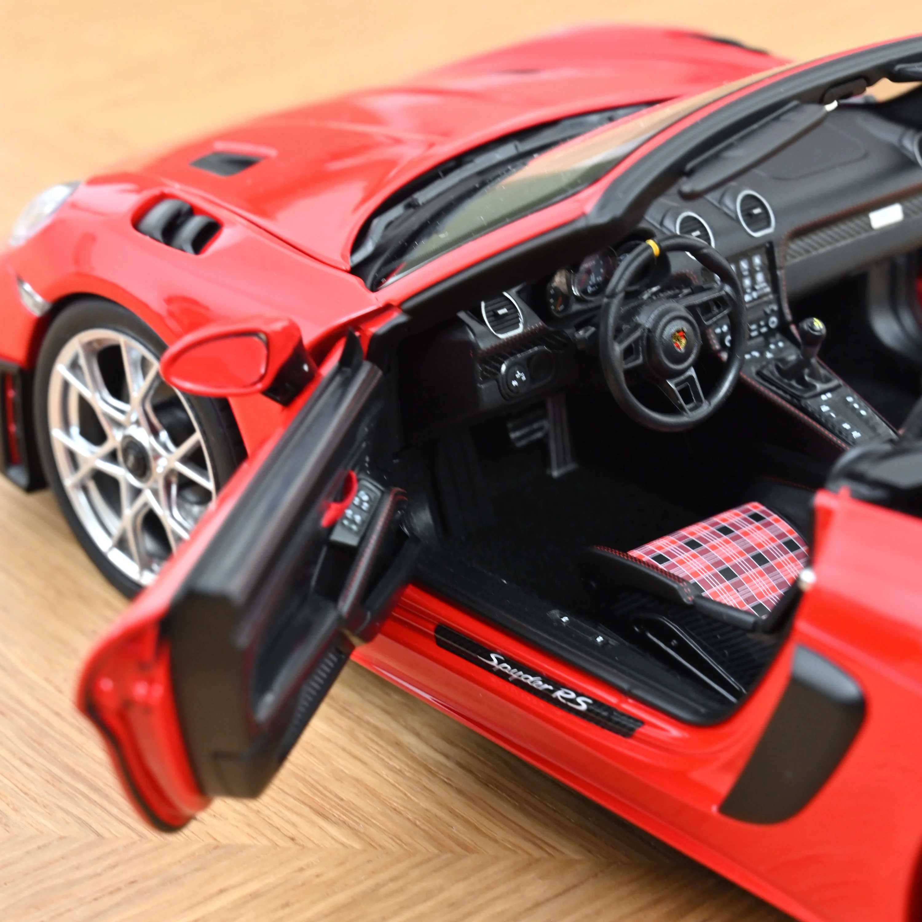 Porsche 718 Spyder RS 2023 Guards Red Norev 1:18