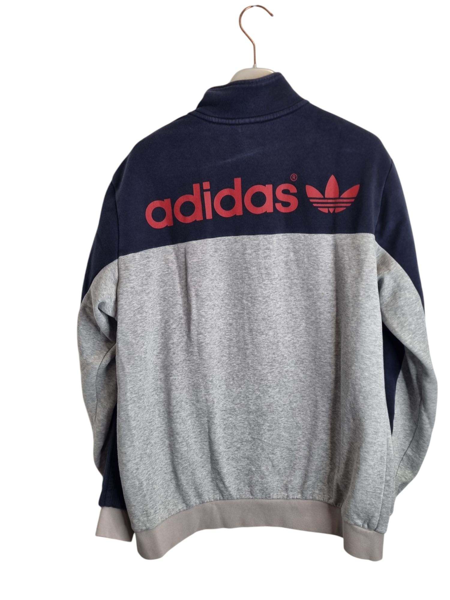 Męska szara bluza adidas Rozmiar M