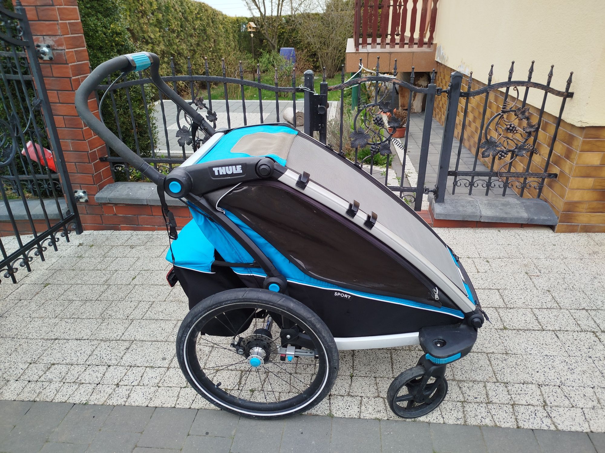 Przyczepka rowerowa Thule sport 1 + jogger