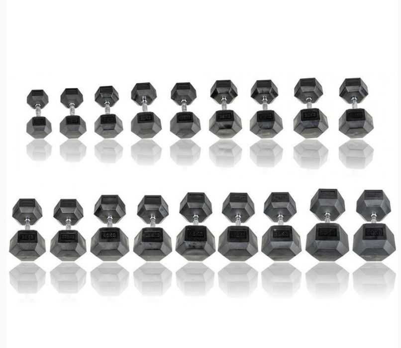 obciazenie hantle HEX 22,5 25KG polska produkcja