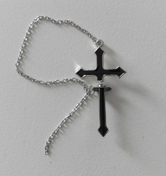 Brinco Cruz com corrente - portes grátis