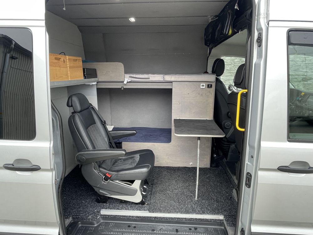 VW Crafter 180KM Automat L5H2 - brygadowy 3osobowy , full opcja !