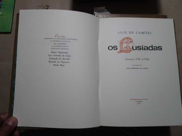 11127

OS LUSÍADAS. -Estúdios Cor, 1971(5 Vols)
de Luis de Camões