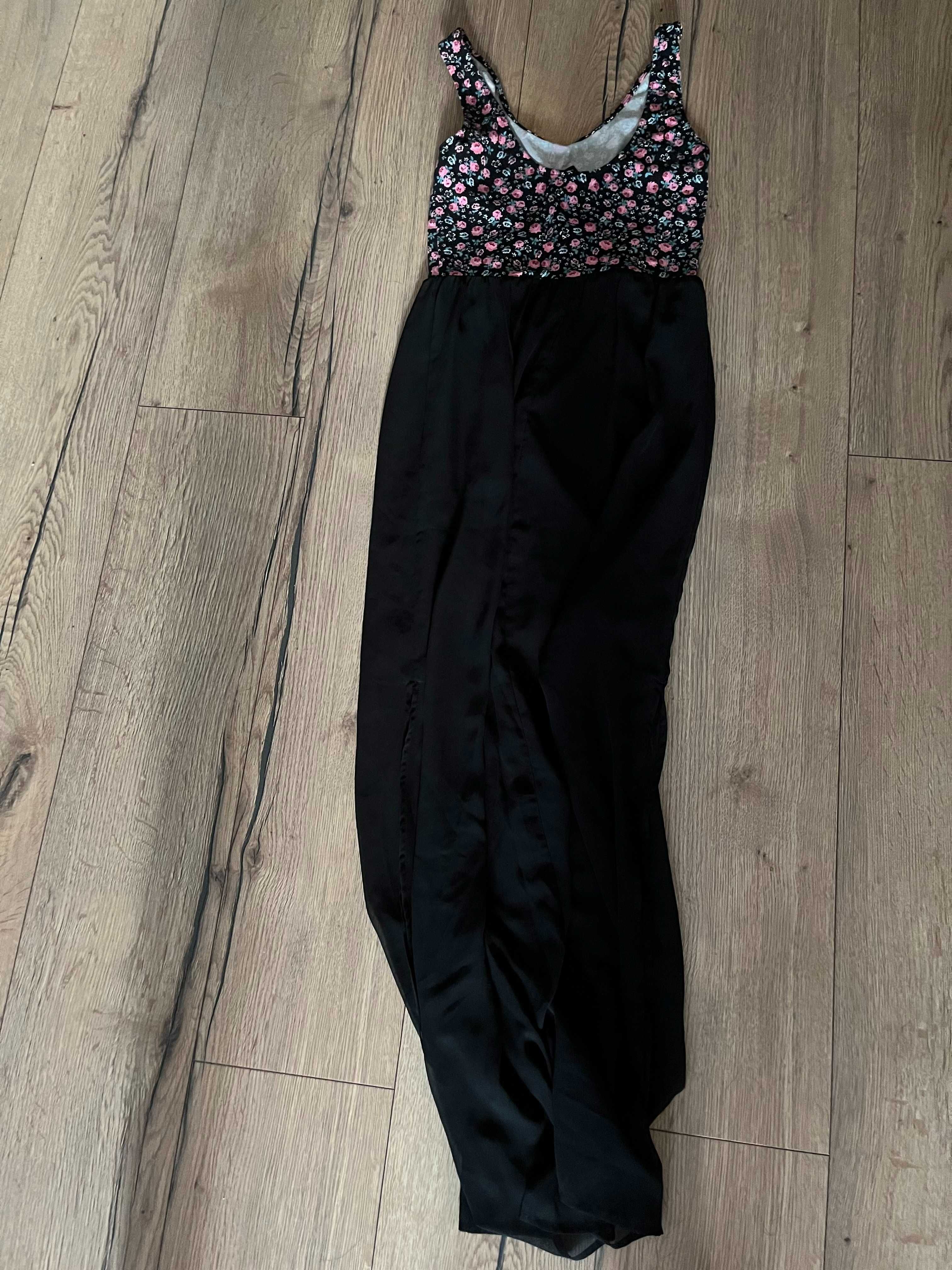 Sukienka H&M XS letnia zwiewna maxi