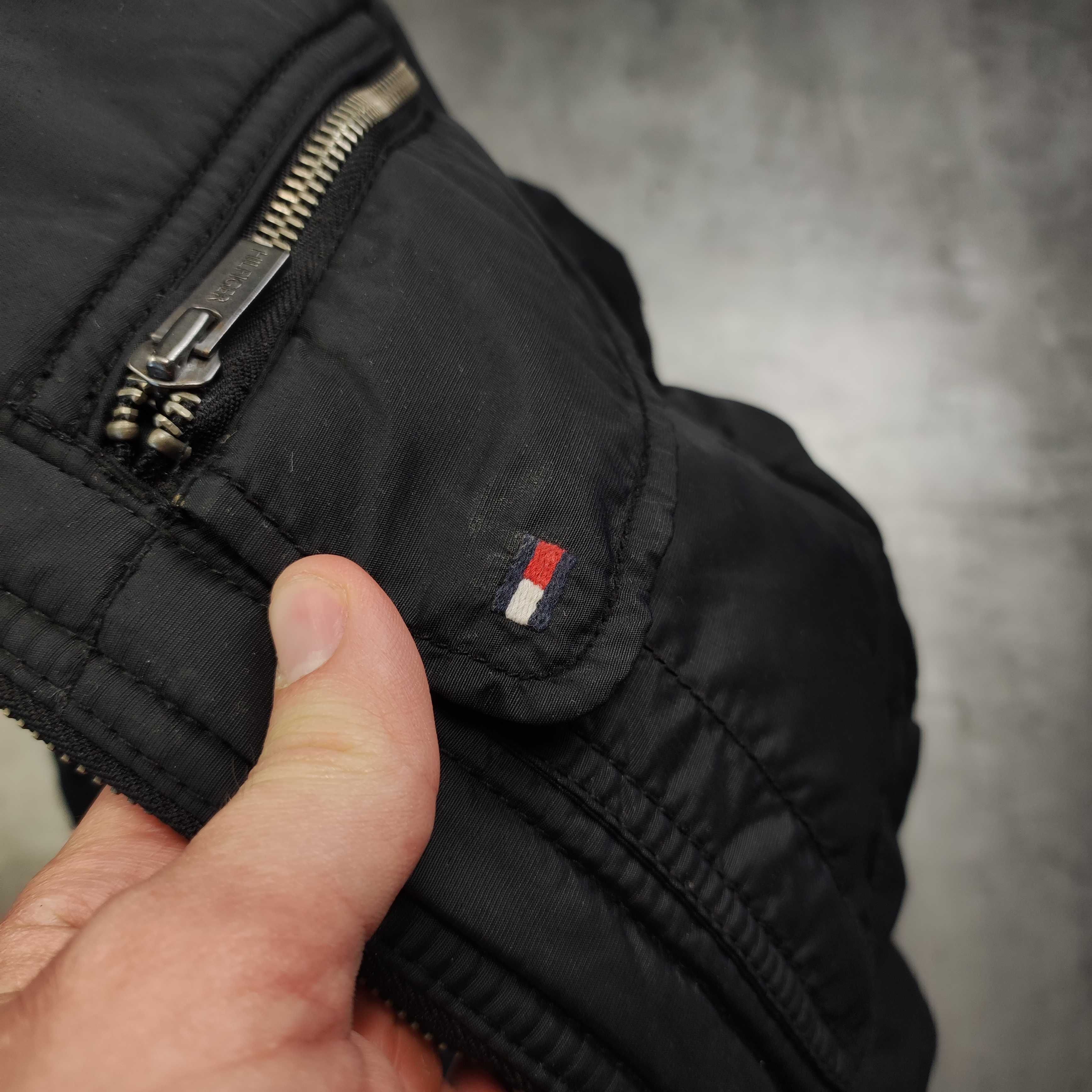 MĘSKA PREMIUM Kurtka Przejściowa Rozpinana Suwaki Tommy Hilfiger Logo
