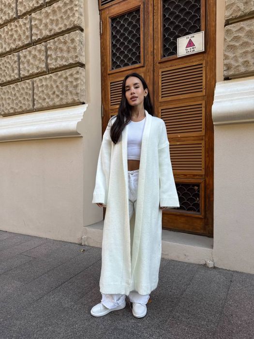 Молочный кардиган