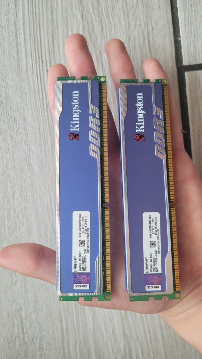 Оперативна пам'ять Kingston HyperX DDR3, 8gb