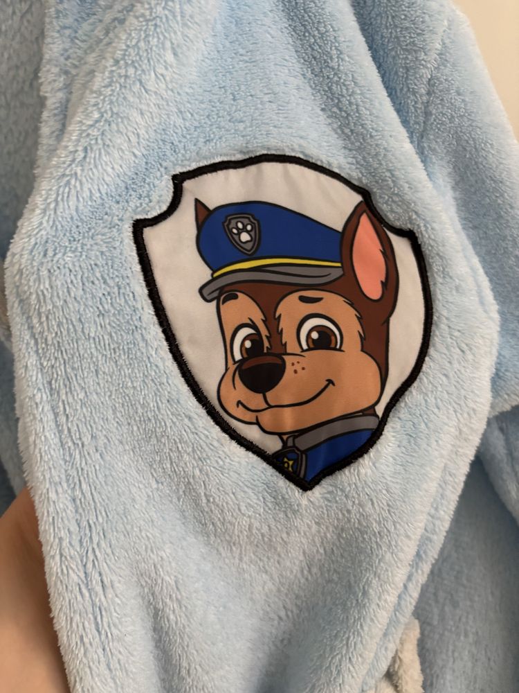 Szlafrok psi patrol, stan dobry + bez wad