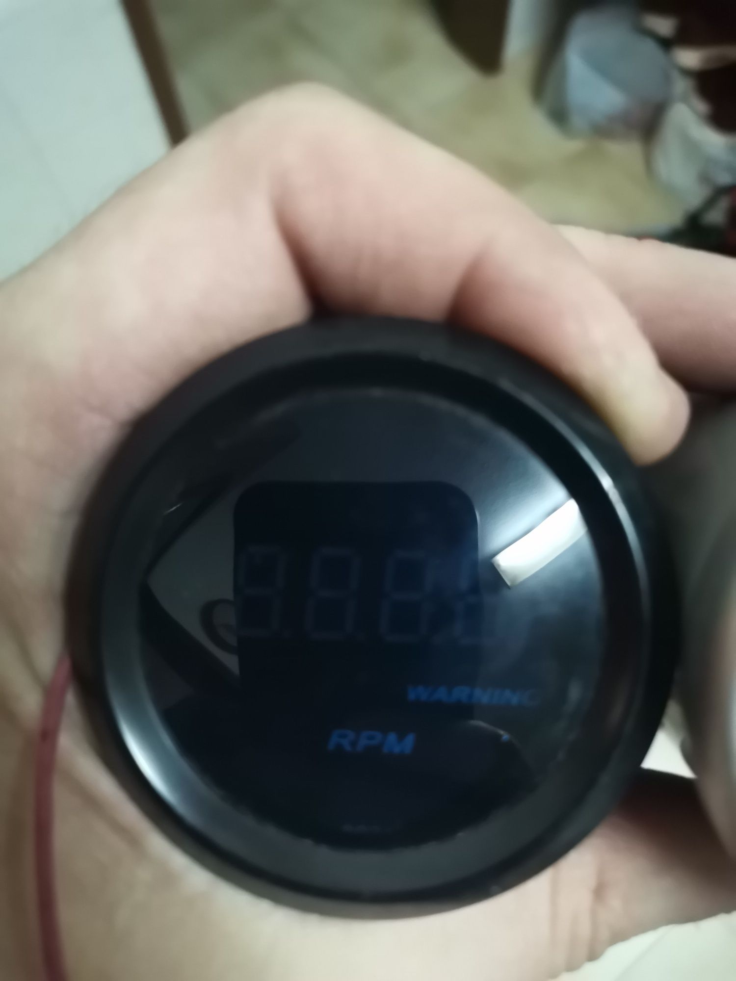 Manómetros pressão de turbo e Rpm