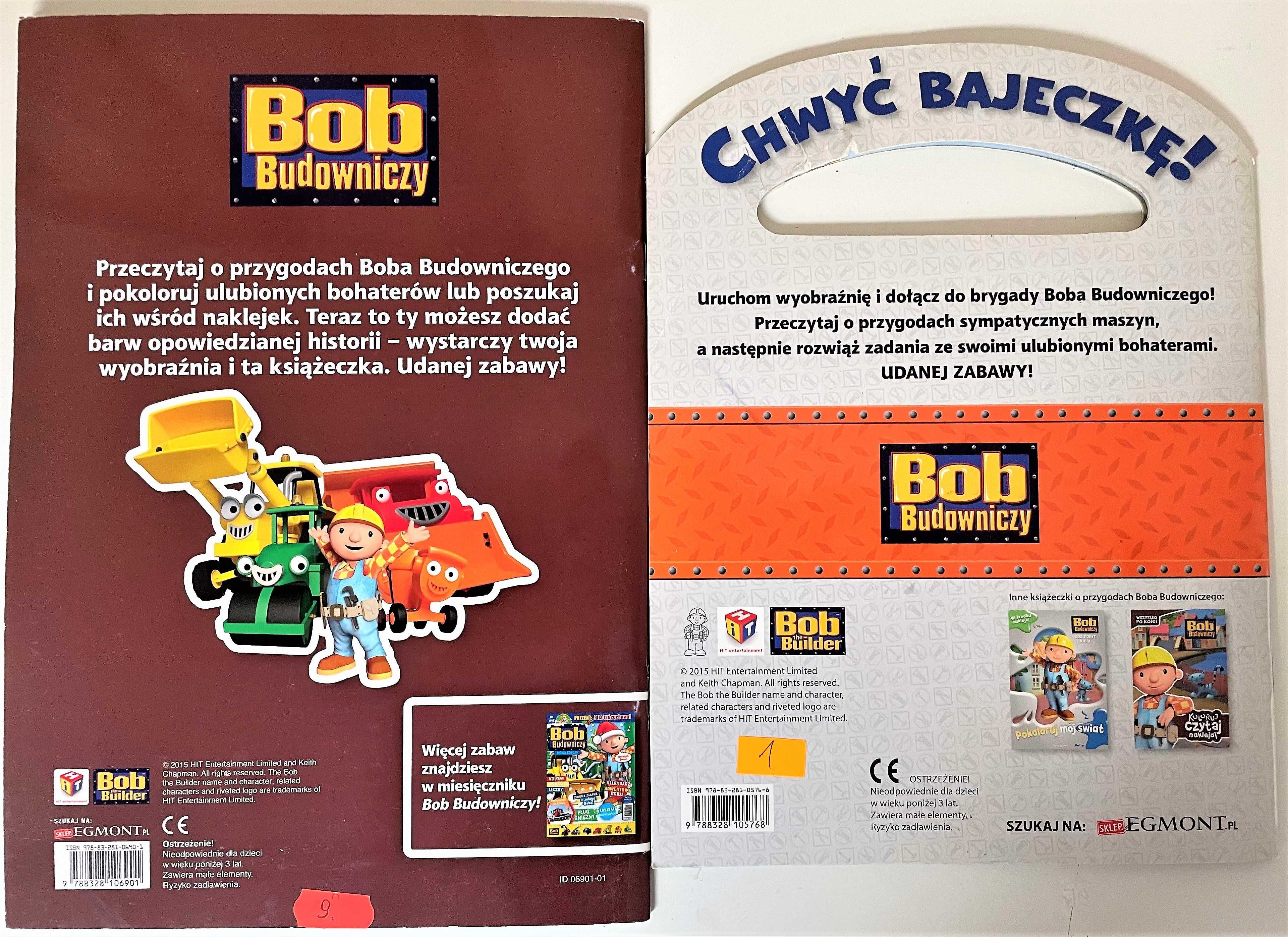 Bob Budowniczy - Koloruj, Czytaj Naklejaj ZESTAW