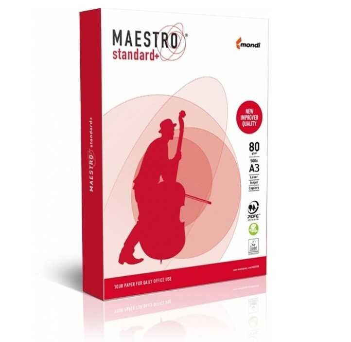 Продам белую офисную бумагу Maestro Standart A-3, 80 г/м