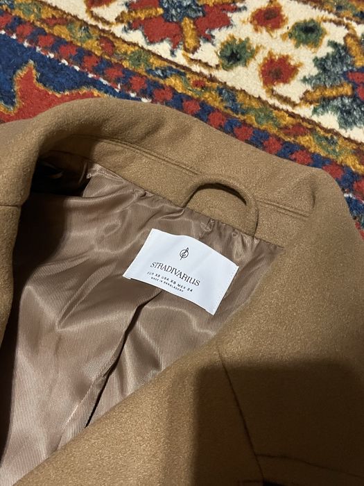 Пальто прямого оверсайз крою