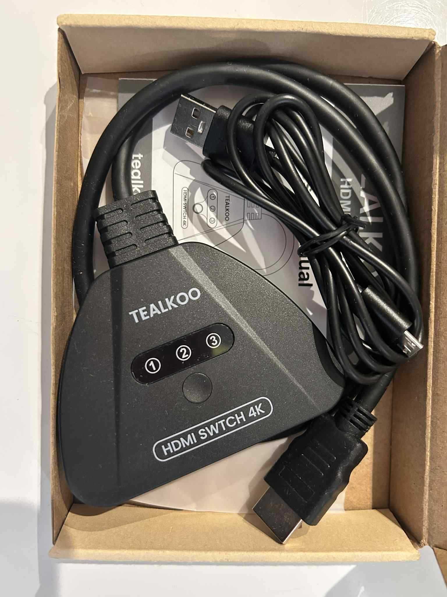 Rozdzielacz HDMI 3 w 1