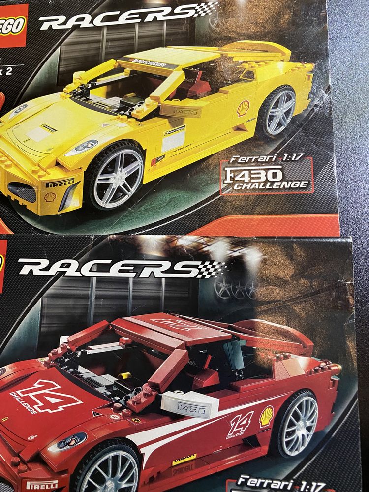 LEGO 8143 Racers Ferrari F430 challenge instrukcja