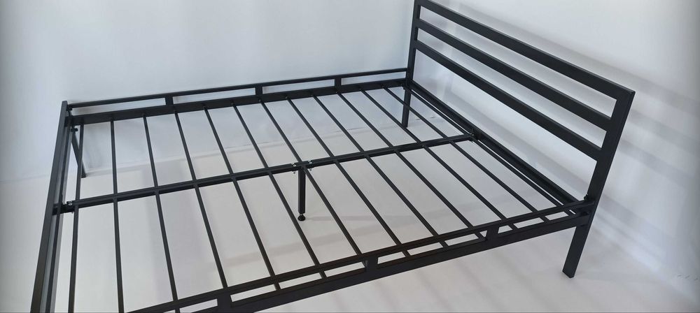 Міцне металеве ліжко Вегас в лофт стилі кровать усиленная высокая