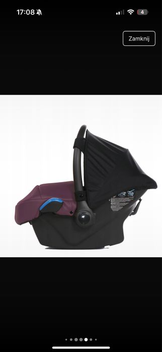 Wozek Junama Diamond 5 w 1 z baza do samochodu