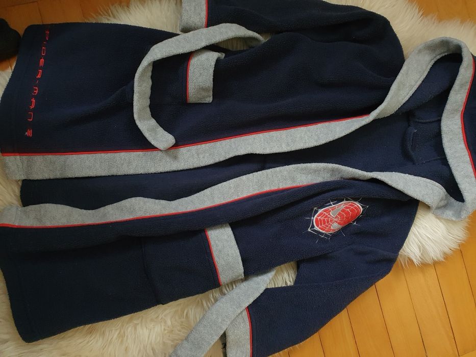 Szlafrok chłopięcy 104-110cm Spiderman