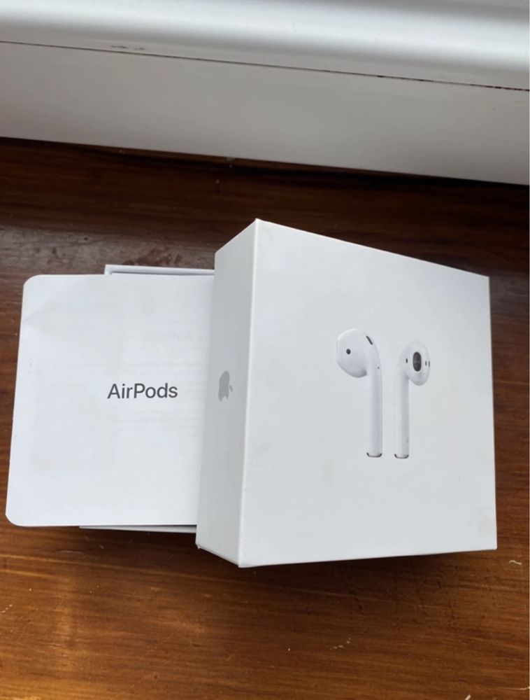 Airpods 2 +case +pudełko