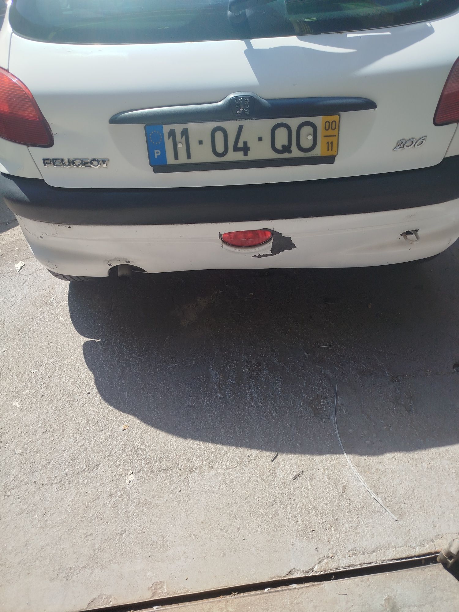 Parachoque Peugeot 206